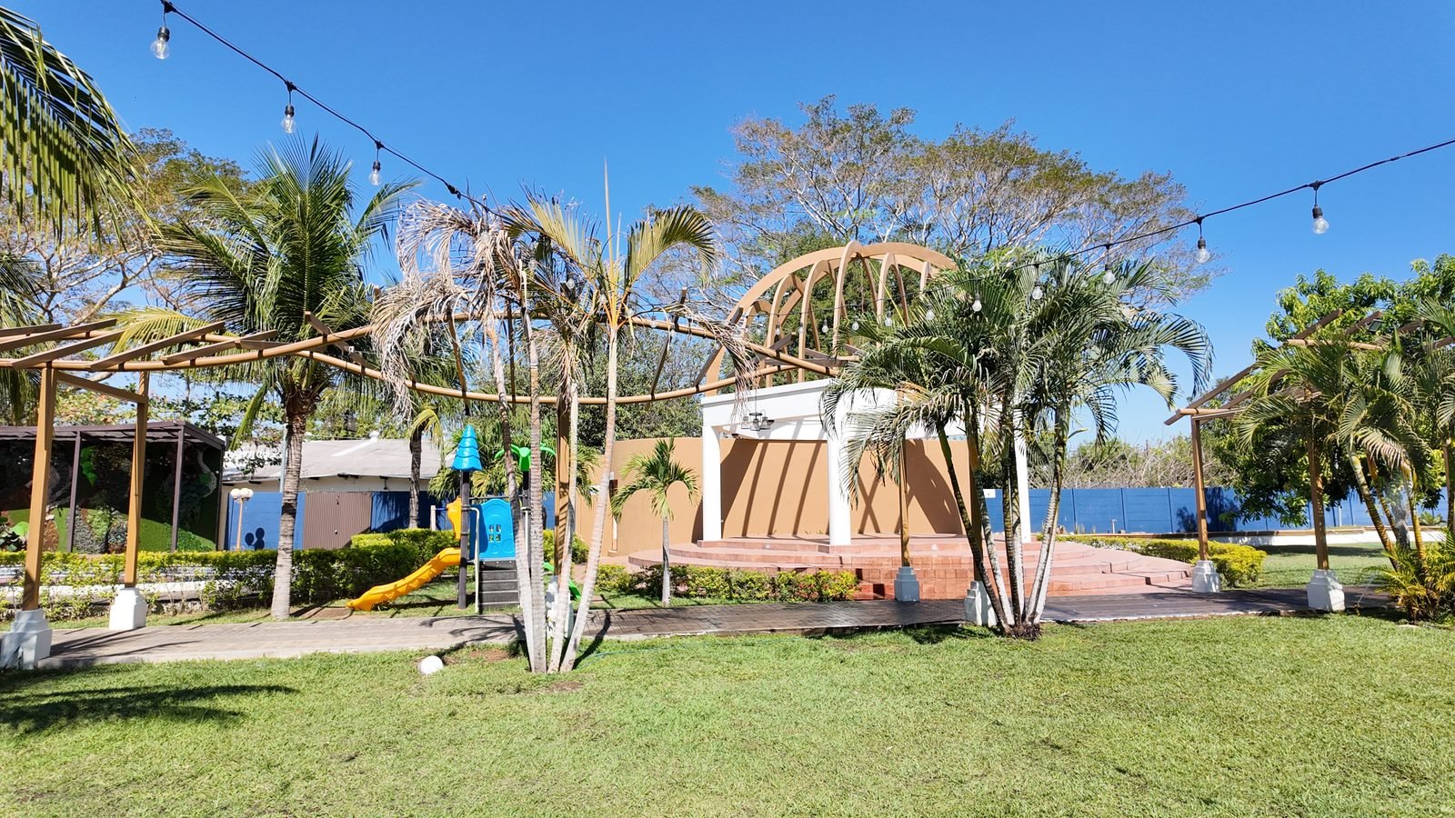 Jardín vista panorámica